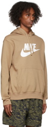 Nike Brown NSW Fleece Hoodie