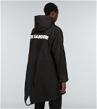 Jil Sander - Logo cotton poplin coat