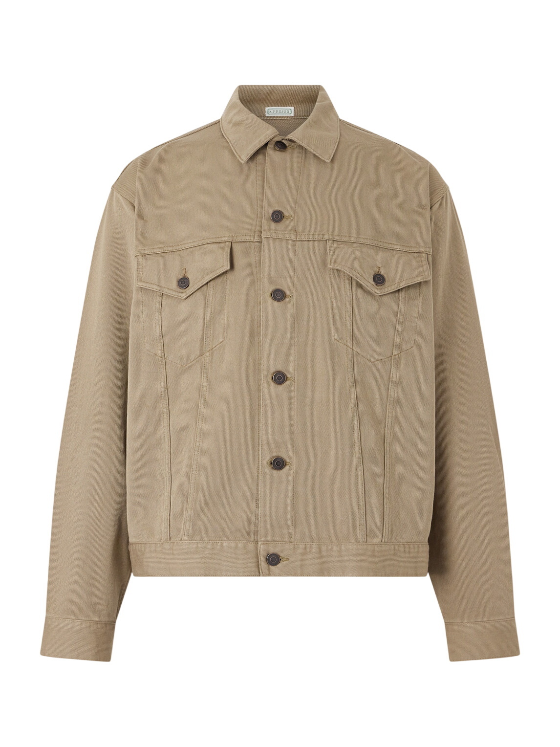A.PRESSE - Cotton, Hemp and Silk-Blend Canvas Hooded Jacket
