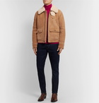 Ralph Lauren Purple Label - Beedon Shearling Jacket - Neutrals