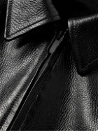 Fear of God - Full-Grain Leather Jacket - Black