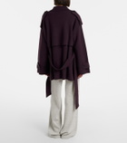 Jardin des Orangers Cotton and cashmere wide-leg pants