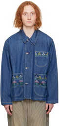 YMC Blue Labor Denim Jacket