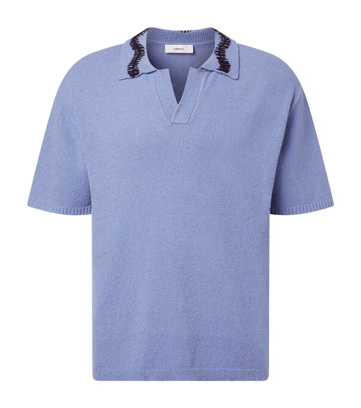 Photo: Commas Cotton-blend polo sweater