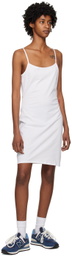 Sunspel White Soft Minidress