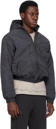 Izzue Gray Hooded Jacket