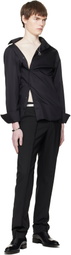 HODAKOVA Black Asymmetric Shirt