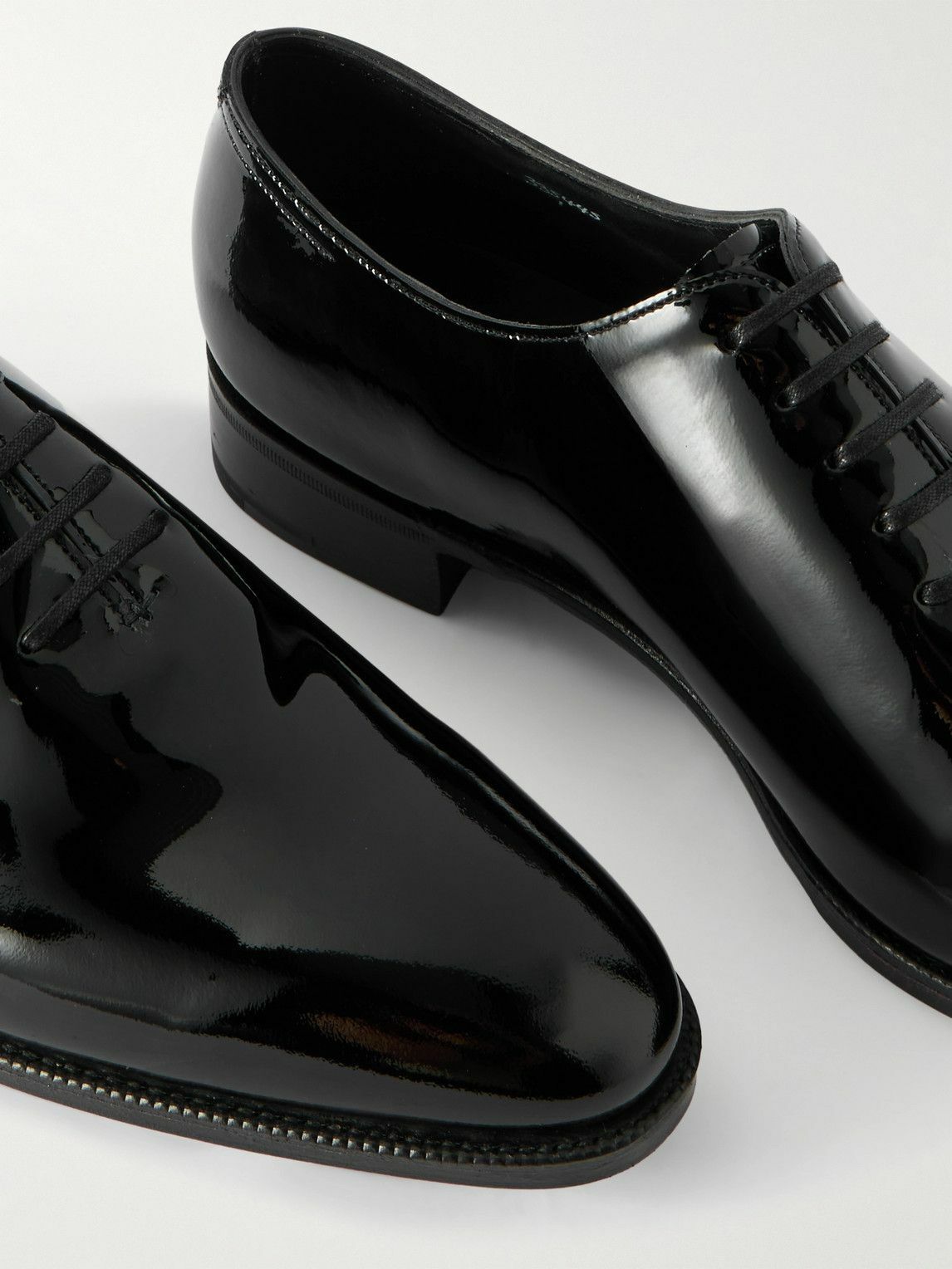 John Lobb - Marldon Whole-Cut Patent-Leather Oxford Shoes