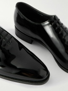 John Lobb - Marldon Whole-Cut Patent-Leather Oxford Shoes - Black
