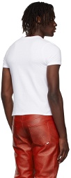 Mowalola White Chi Virgo Edition T-Shirt