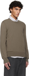 A.P.C. Khaki Cotton Sweater
