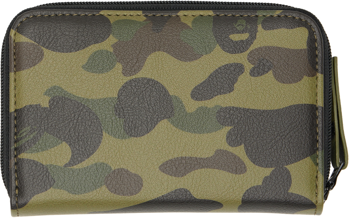BAPE Khaki 1st Camo Wallet