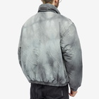 Acne Studios Men's Osam Wave Dyed Nylon Jacket in Grey