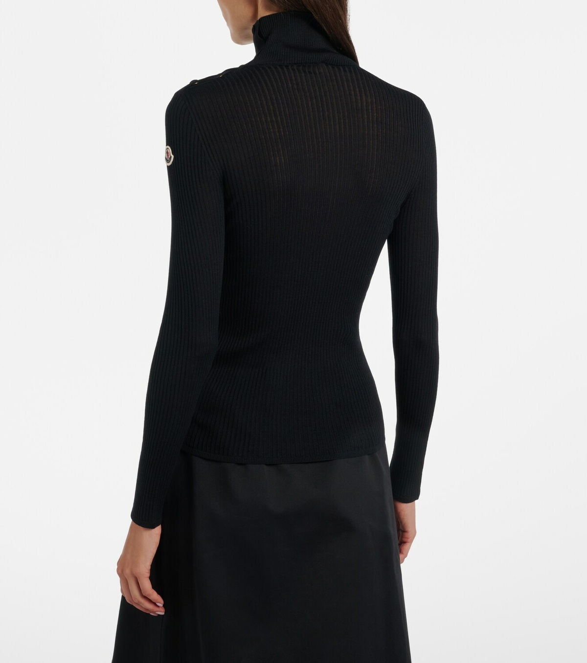 Moncler Virgin wool turtleneck sweater