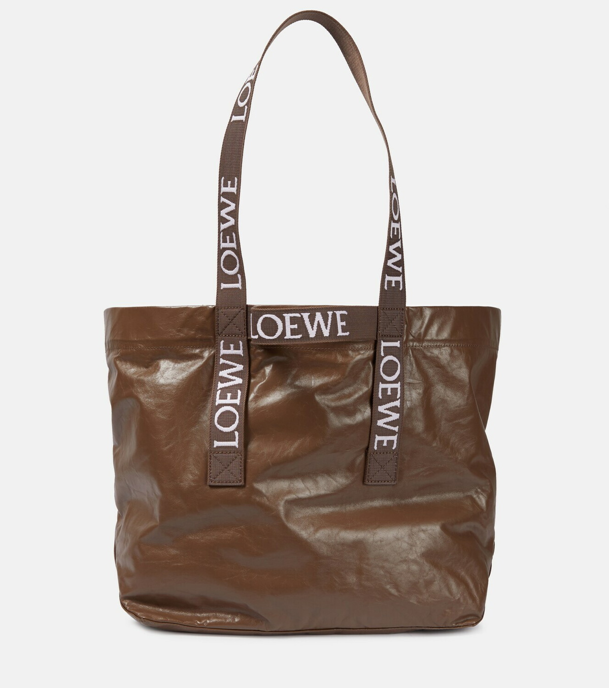 Loewe Fold Shopper leather tote bag Loewe