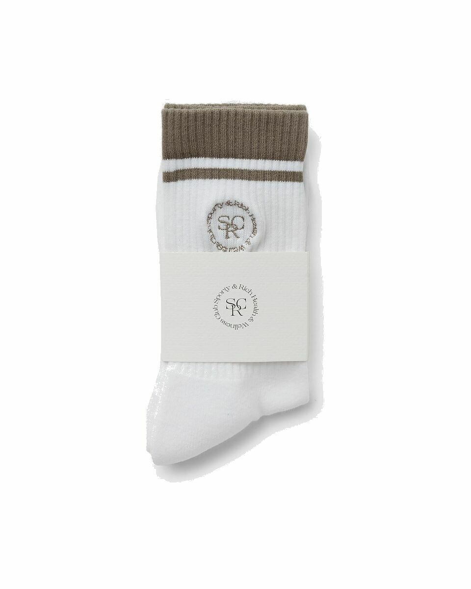 Photo: Sporty & Rich Srhwc Socks White - Mens - Socks