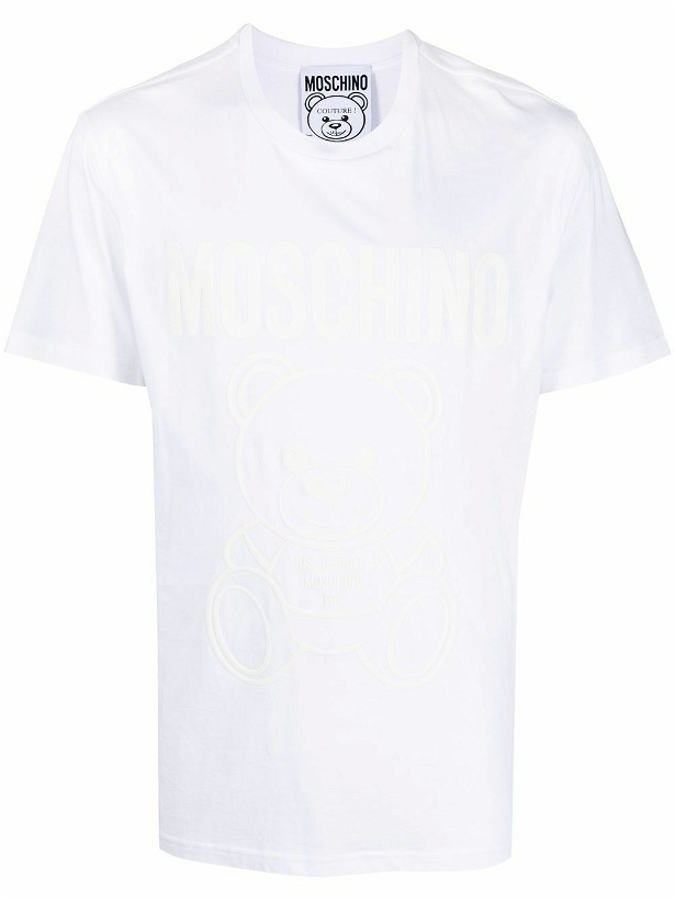 Photo: MOSCHINO - T-shirt With Logo Print