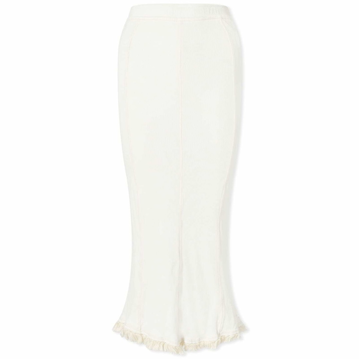 Photo: Acne Studios Women's Emara Tassel Midi Skirt in White