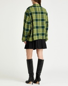Kenzo Womens Blazer Military in Green