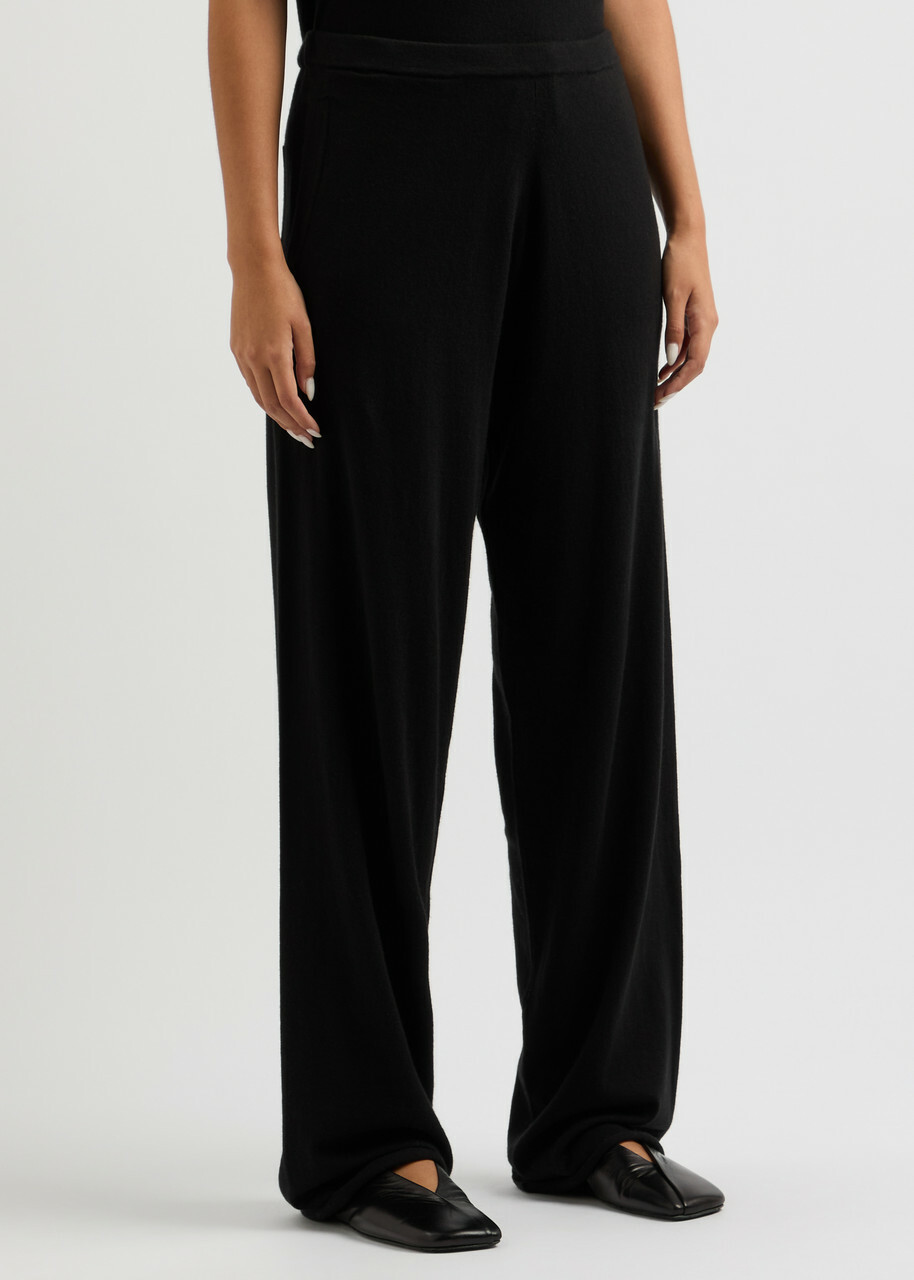 Extreme Cashmere N°353 Relax Cotton-blend Sweatpants - Black - One Size