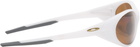 Oakley White Eye Jacket Redux Sunglasses