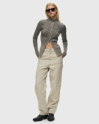 Daily Paper Alora Two Tone Knit Vest Beige Pullovers/Zippers & Cardigans