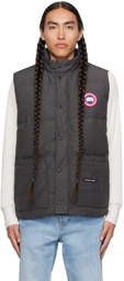 Canada Goose Gray Freestyle Crew Down Vest