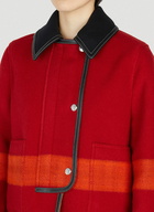 Burberry - Aldbury Contrast Trim Jacket in Red