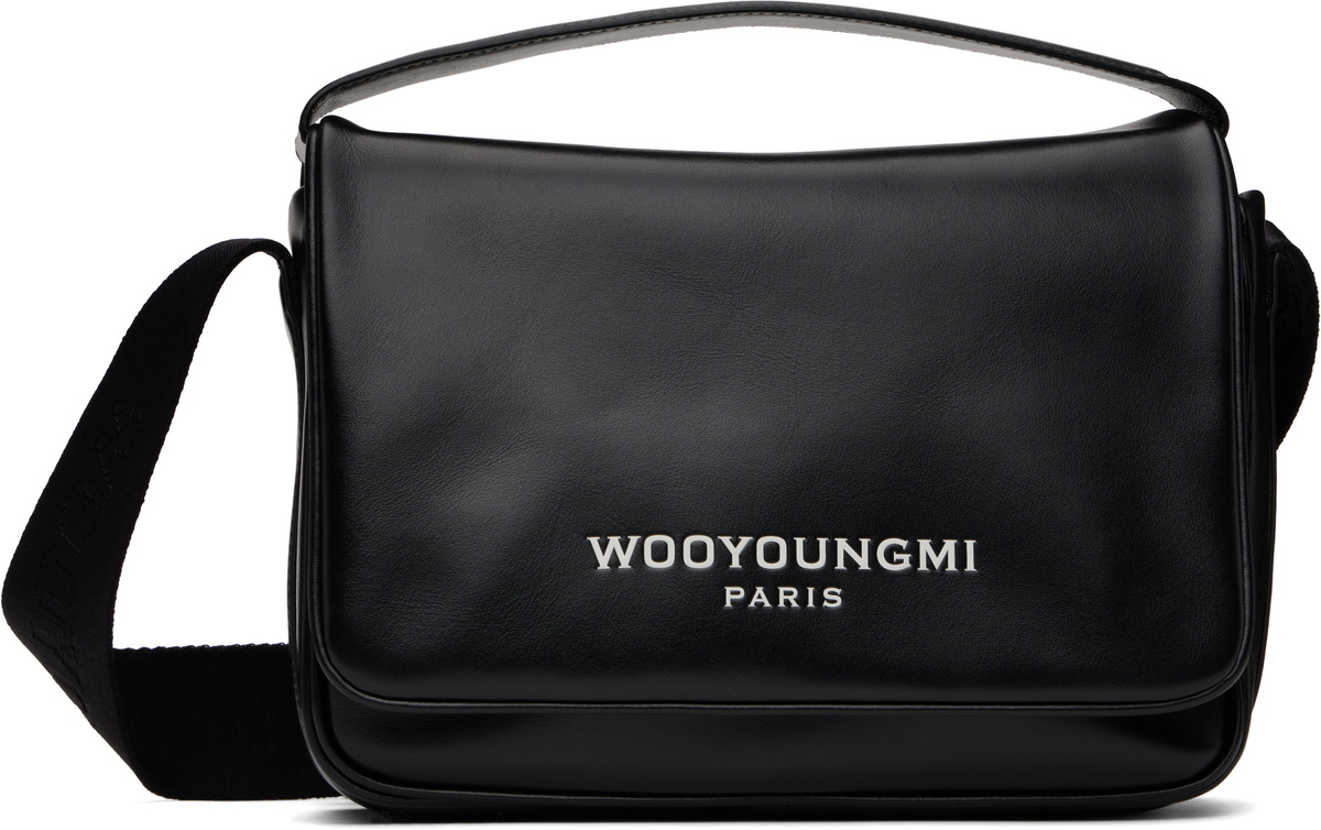 WOOYOUNGMI Black Large Moon Bag Wooyoungmi