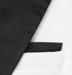 Hugo Boss - White Helward Slim-Fit Satin-Trimmed Cotton-Velvet Tuxedo Jacket - Men - White