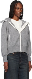 Canada Goose Gray 'White Label' Chilliwack Bomber Jacket