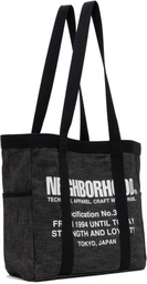 Neighborhood Black M Denim Tote