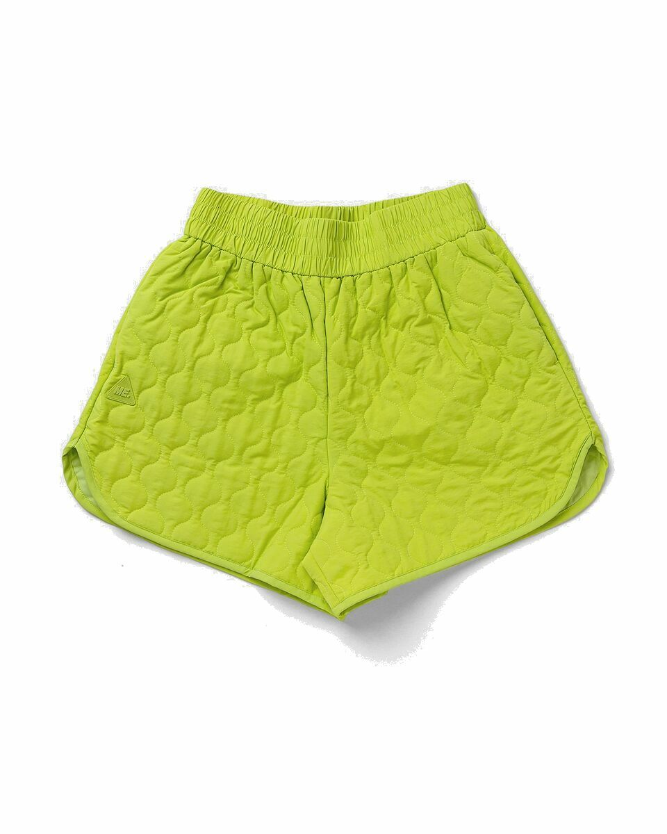 Photo: Melody Ehsani Beth Quilted Short Green - Womens - Casual Shorts