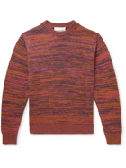 A Kind Of Guise - Polonia Linen and Merino Wool-Blend Sweater - Orange