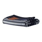 Loewe Navy Wool Stripes Blanket