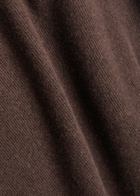 Reformation Pien Knit top Dark Brown