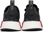 adidas Originals Black & Gray NMD_R1 Sneakers