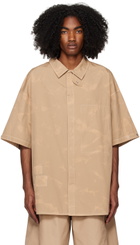 A. A. Spectrum Beige Shore Shirt
