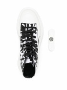 ALEXANDER MCQUEEN - Cotton Leather Trainers