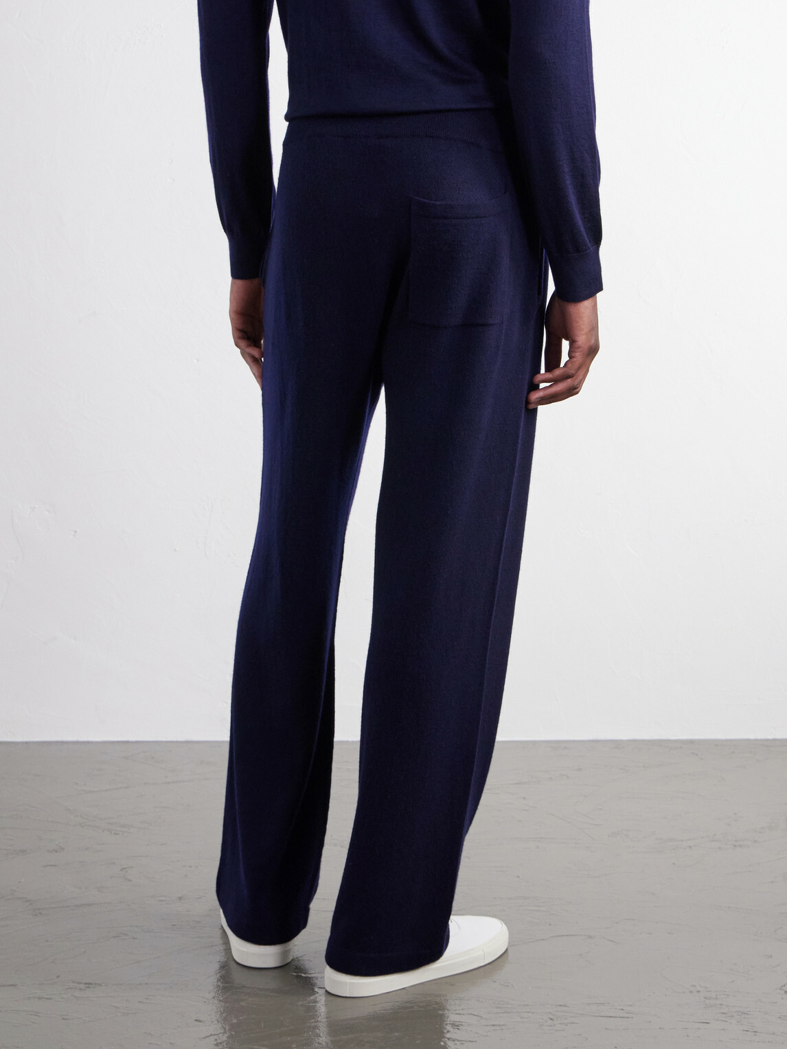 Mr P. - Straight-Leg Cashmere Sweatpants - Blue
