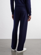 Mr P. - Straight-Leg Cashmere Sweatpants - Blue