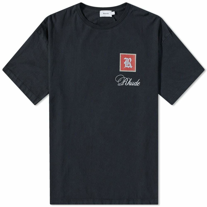 Photo: Rhude Men's Monaco T-Shirt in Vintage Black