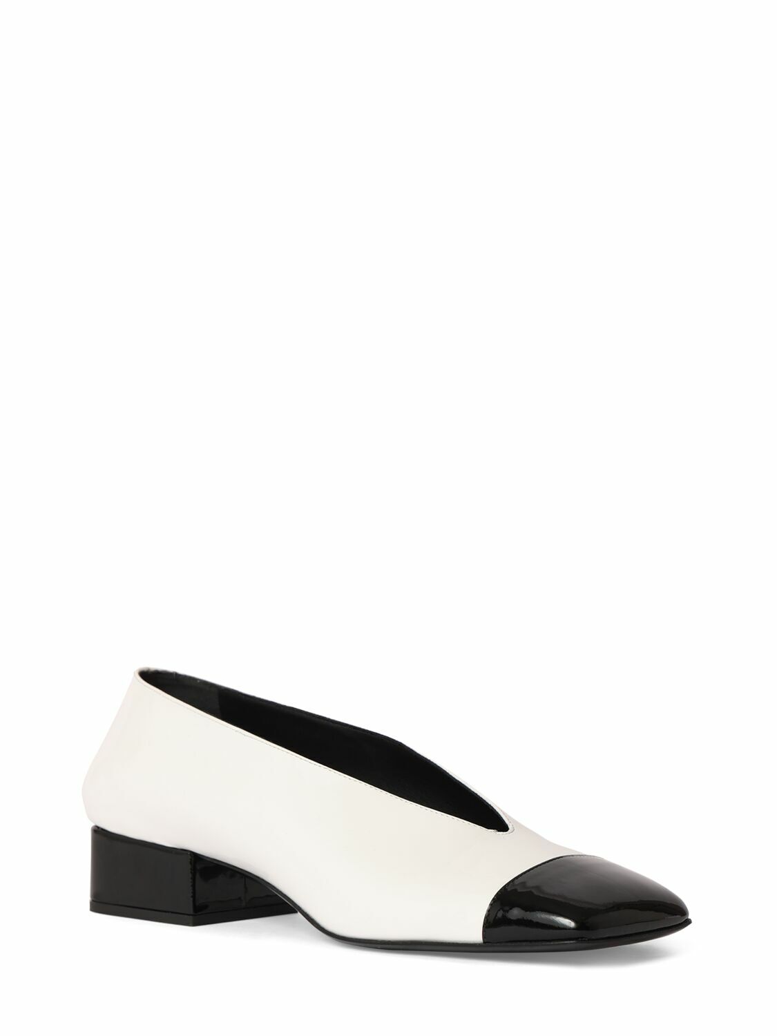 BALMAIN - 20mm Edna Patent Leather Flats