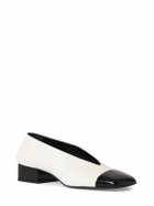 BALMAIN - 20mm Edna Patent Leather Flats