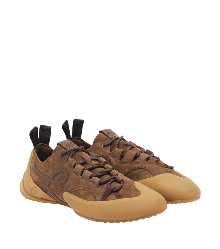 Photo: Loewe Grip Anagram suede sneakers