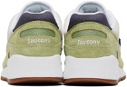 Saucony Green & White Shadow 6000 Sneakers