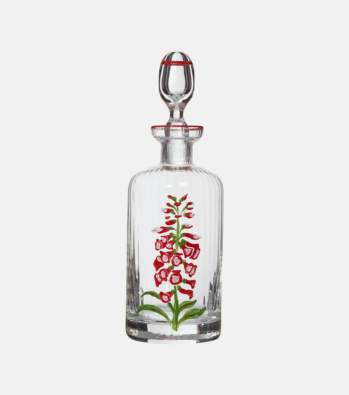 Cabana Fuchsia Murano glass oil bottle