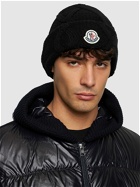 MONCLER - Tricot Carded Wool Beanie