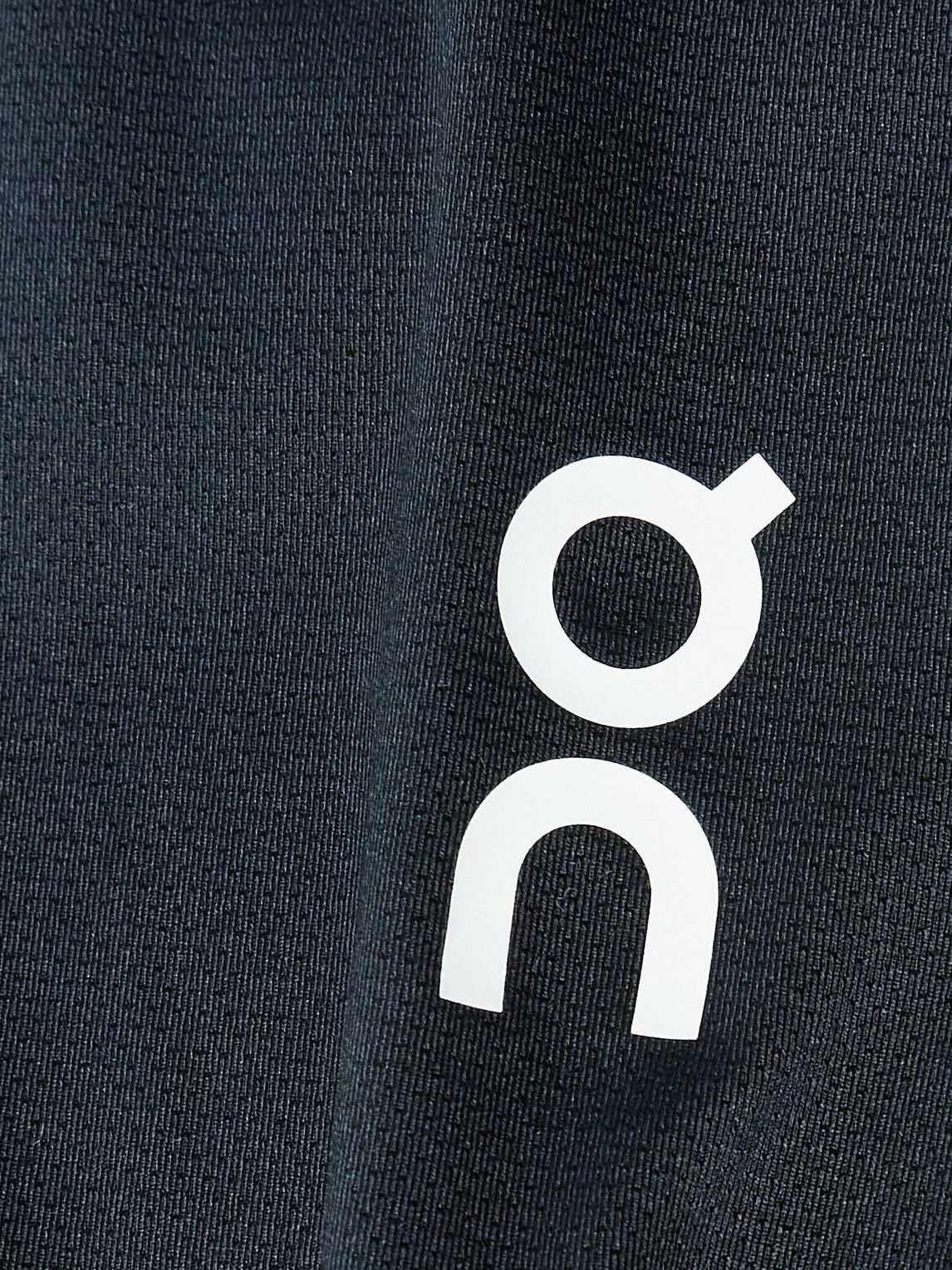 ON - Court-T Stretch Recycled-Jersey T-Shirt - Black