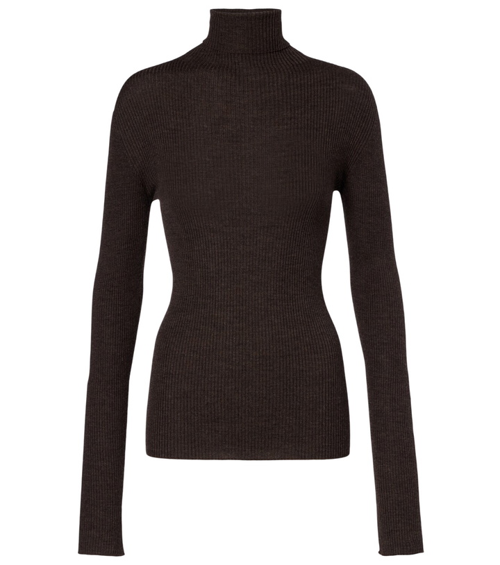Photo: Calvin Klein Collection Ribbed-knit wool sweater